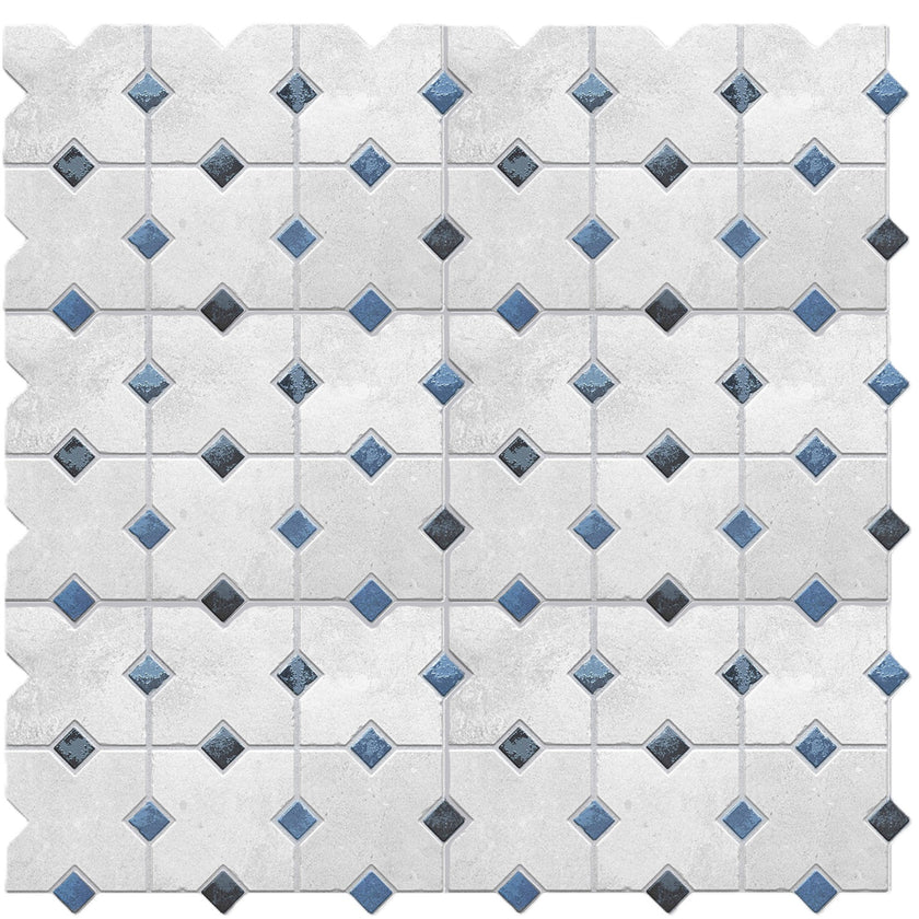 Carrelage Effet Pierre Cabochon Kurios Grey 40x60 cm de Ecoceramic