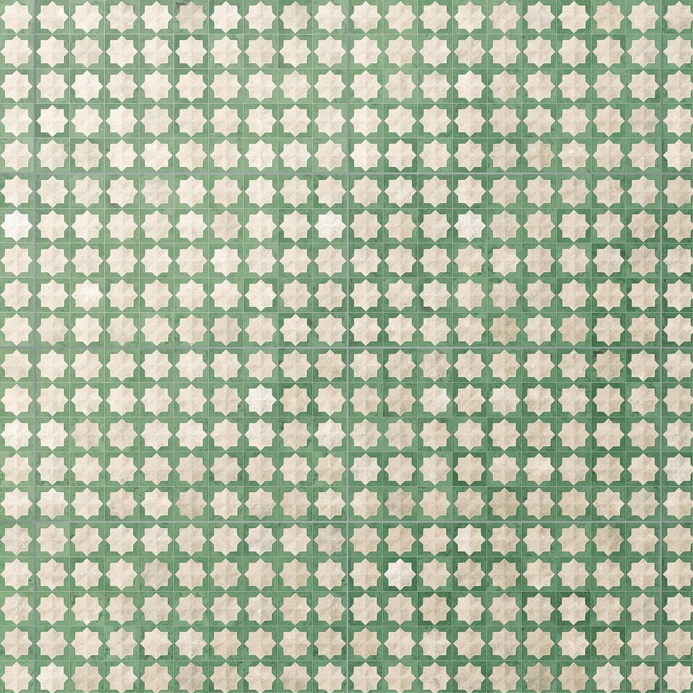 Carrelage Mural Decor Tetuan Arena Emerald  31x56 cm de Realonda