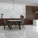 Carrelage Effet Marbre Iceland White poli Brillant 120x120 cm de Ecoceramic120x120 cm Boite 1 carreau 1.44m²