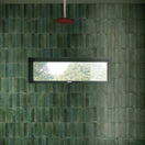 Carrelage Effet Zellige Lume Green 6x24 cm de Marazzi6x24 cm Boite 0.52 m²