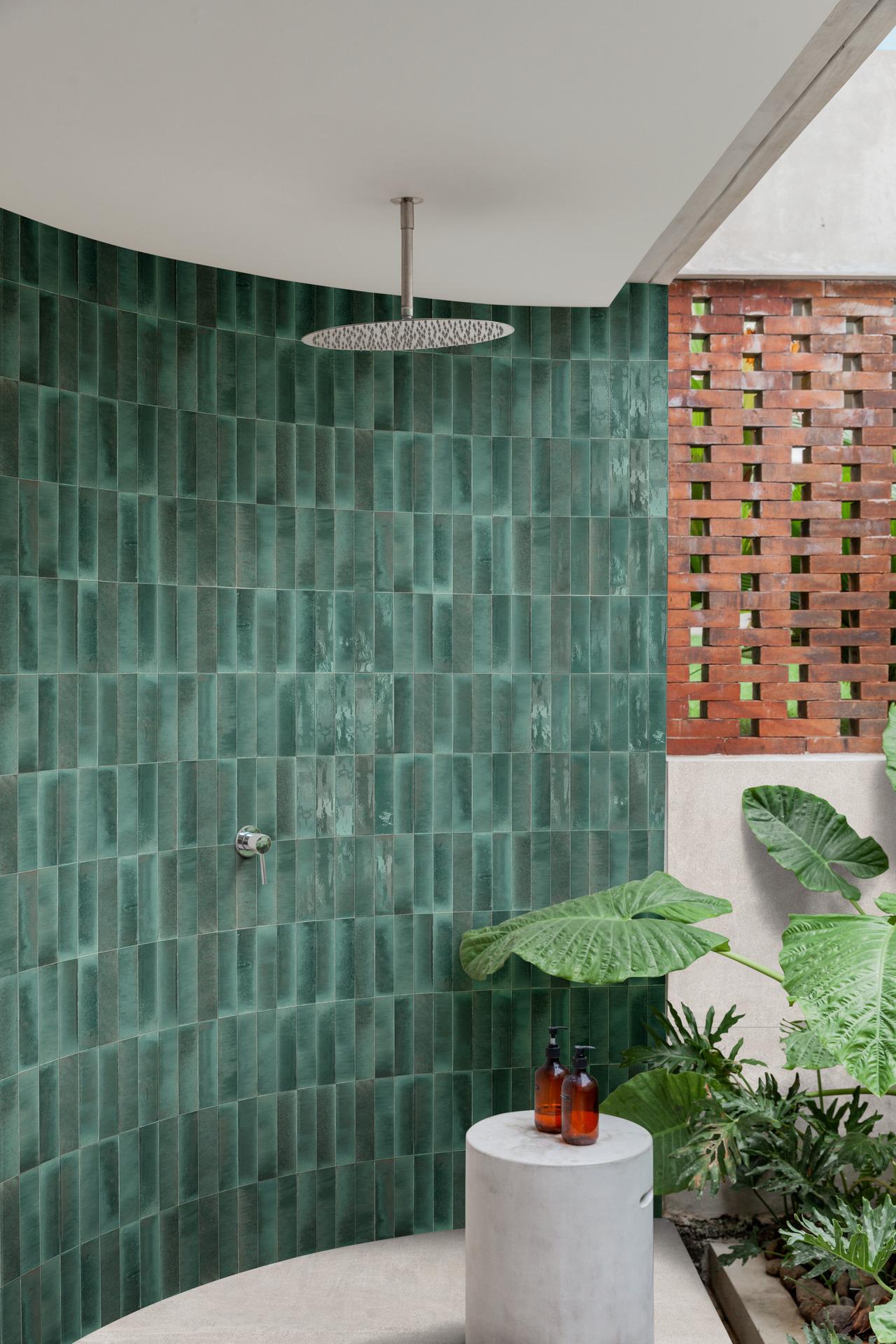 Carrelage Effet Zellige Lume Turquoise 6x24 cm de Marazzi