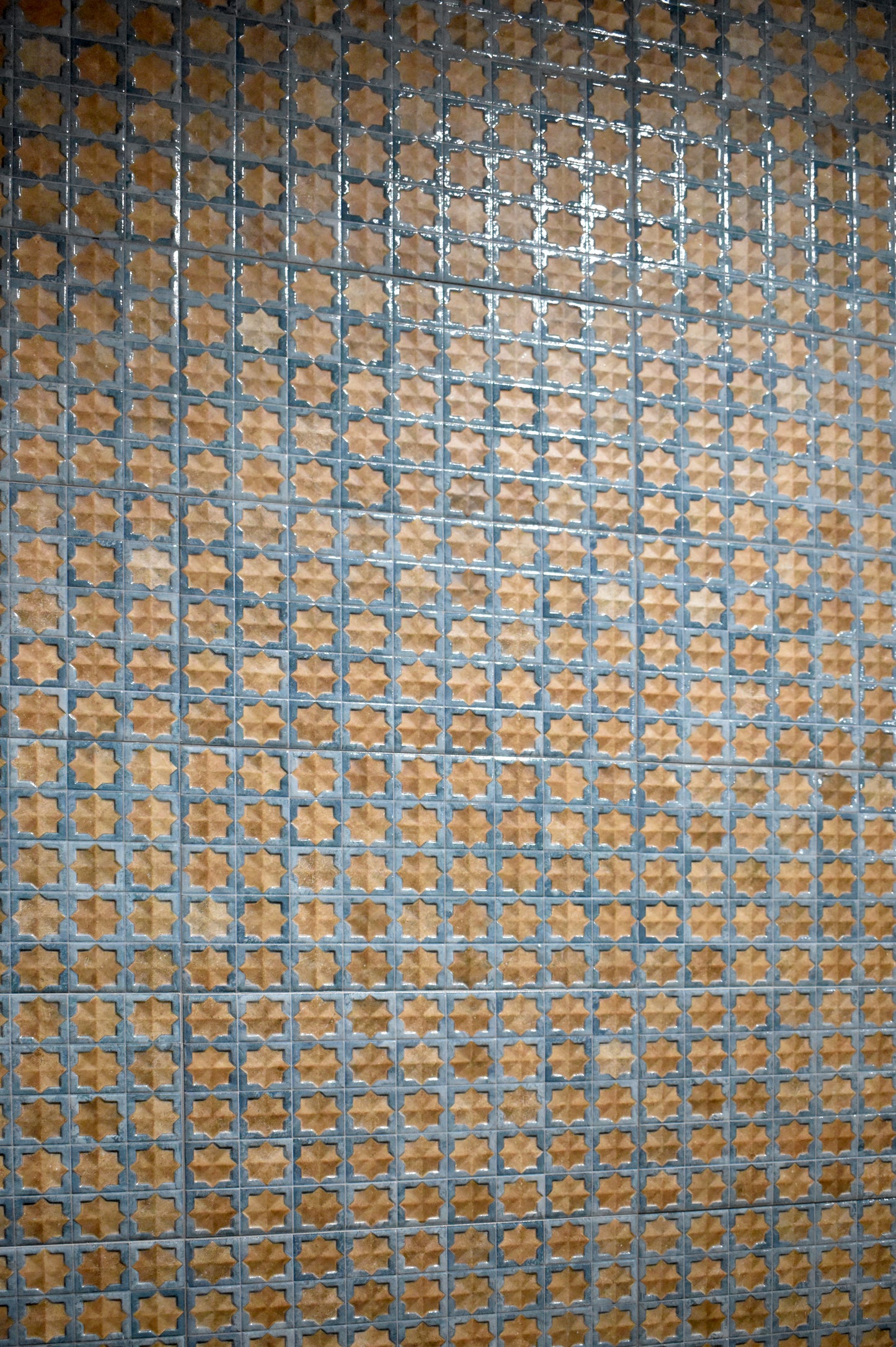 Carrelage Mural Decor Tetuan Cotto Blue 31x56 cm de Realonda