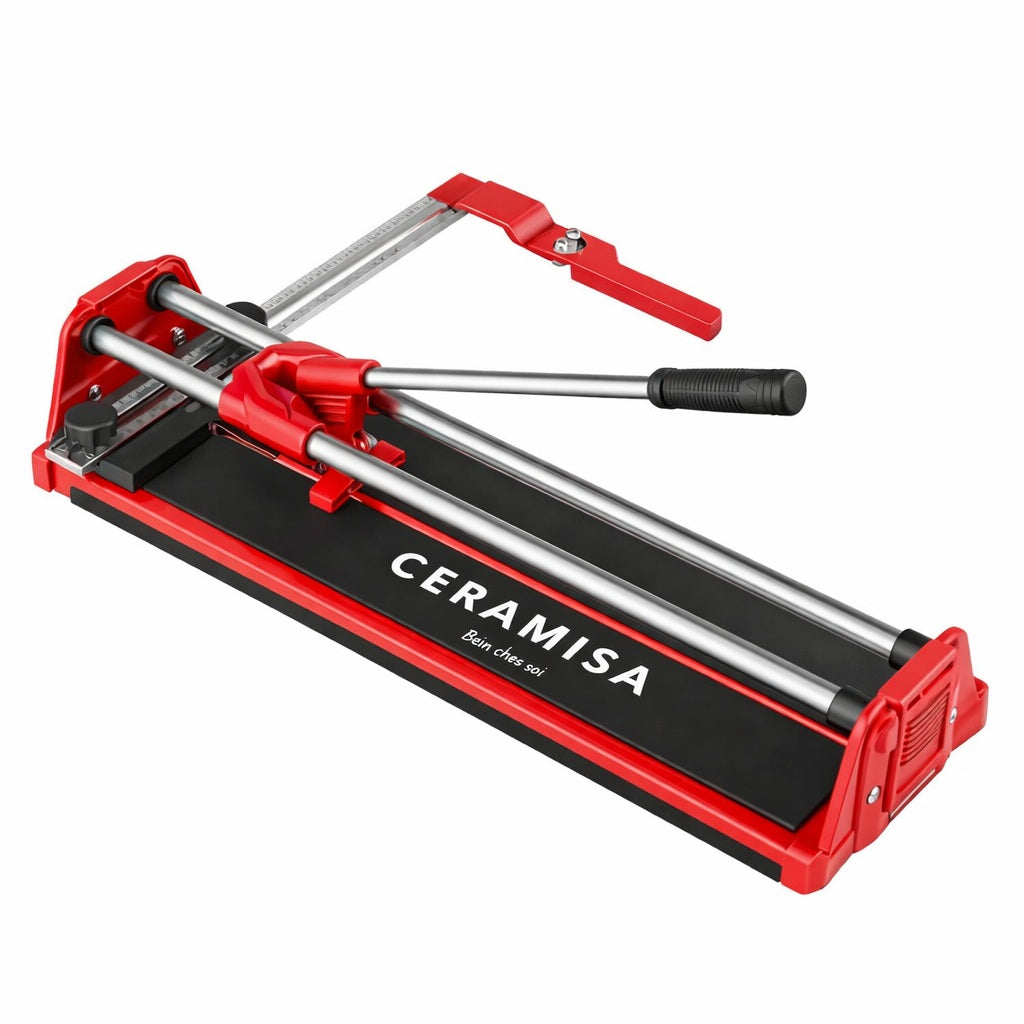 Coupe-carrelage manuel professionnel double rail