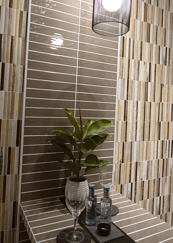 Carrelage Effet Zellige Tropic 15x30 cm de Mainzu