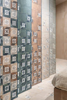 Carrelage Effet Carreau de ciment Deco Elegance Brown 20x20 cm de Mainzu20x20 cm Boite 1 m² / Deco Elegance Brown