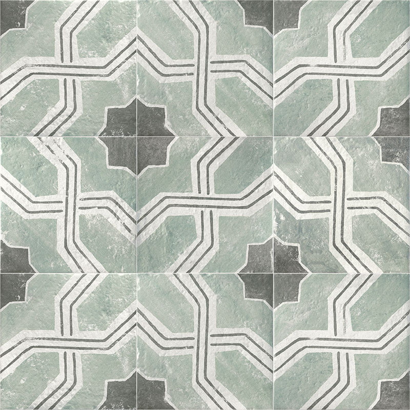 Echantillon carrelage Carino Deco 20x20 cm ( 8 decors)