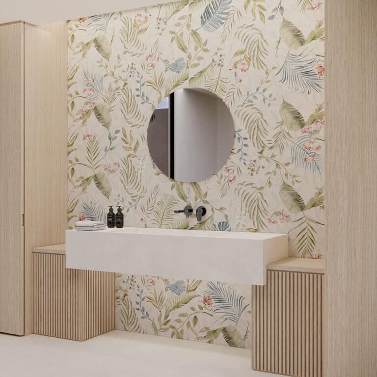 Carrelage Decor Fleuri Dec Floral 60x120 cm de Prissmacer