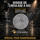 Disque de Polissage Diamant – Chanfreinage Marbre & Carrelage1 disque