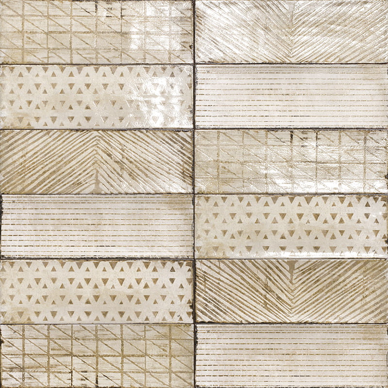 Carrelage Effet Zellige Elios Cream 10x30 cm de Mainzu