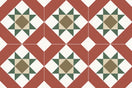 Changer Carrelage Effet Carreau de Ciment Terracotta Kompas Vetro 20x20 cm de Nanda Tiles 3 image