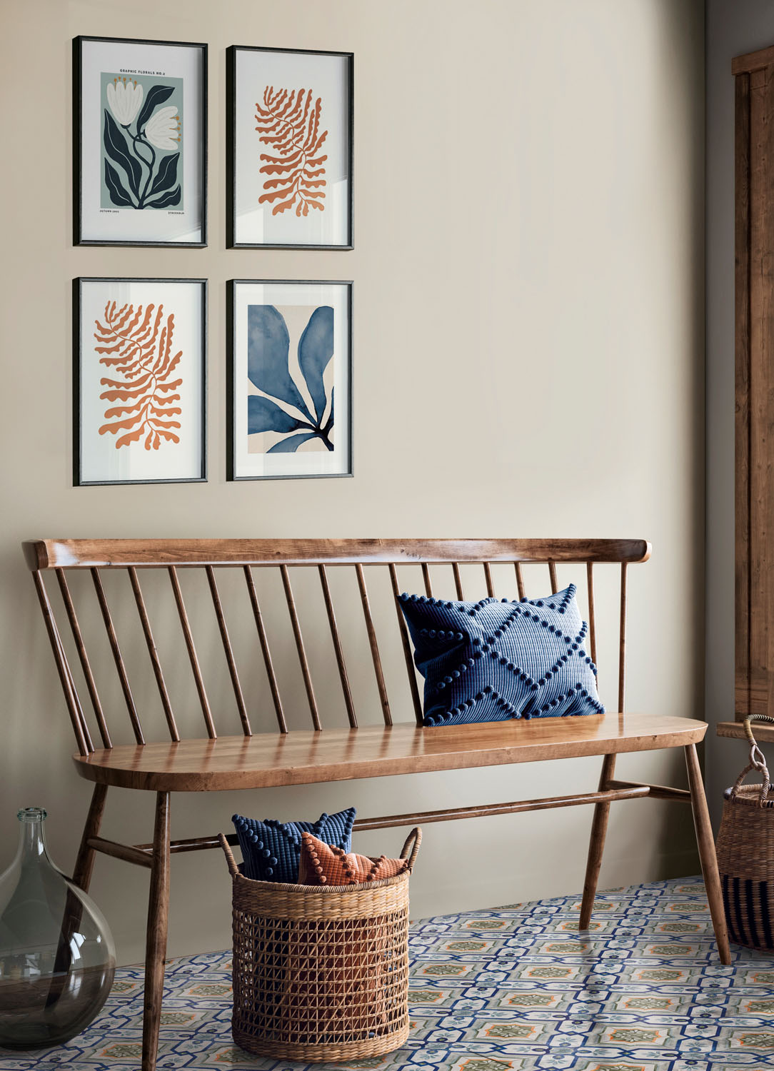 Carrelage Effet Carreaux de ciment Veranda Maresa 15x15 cm de Nanda Tiles