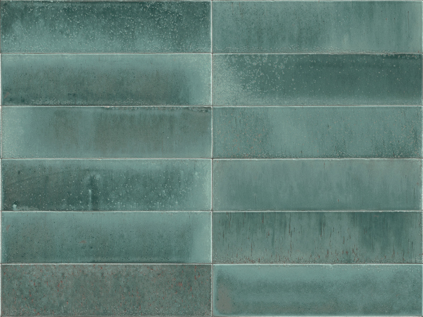 Carrelage Effet Zellige Lume Turquoise 6x24 cm de Marazzi