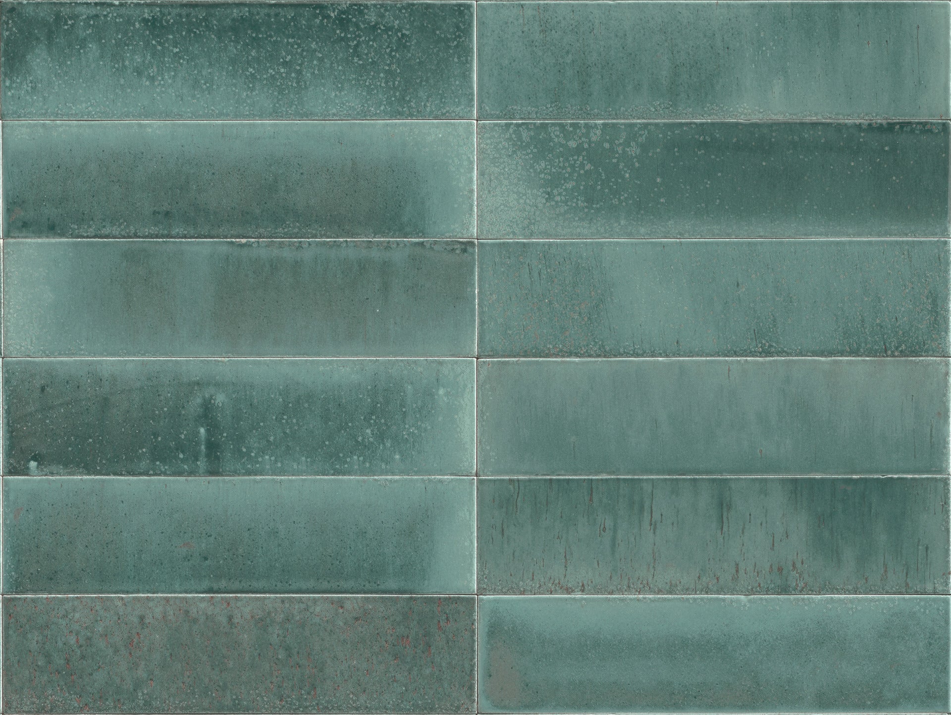 Carrelage Effet Zellige Lume Turquoise 6x24 cm de Marazzi