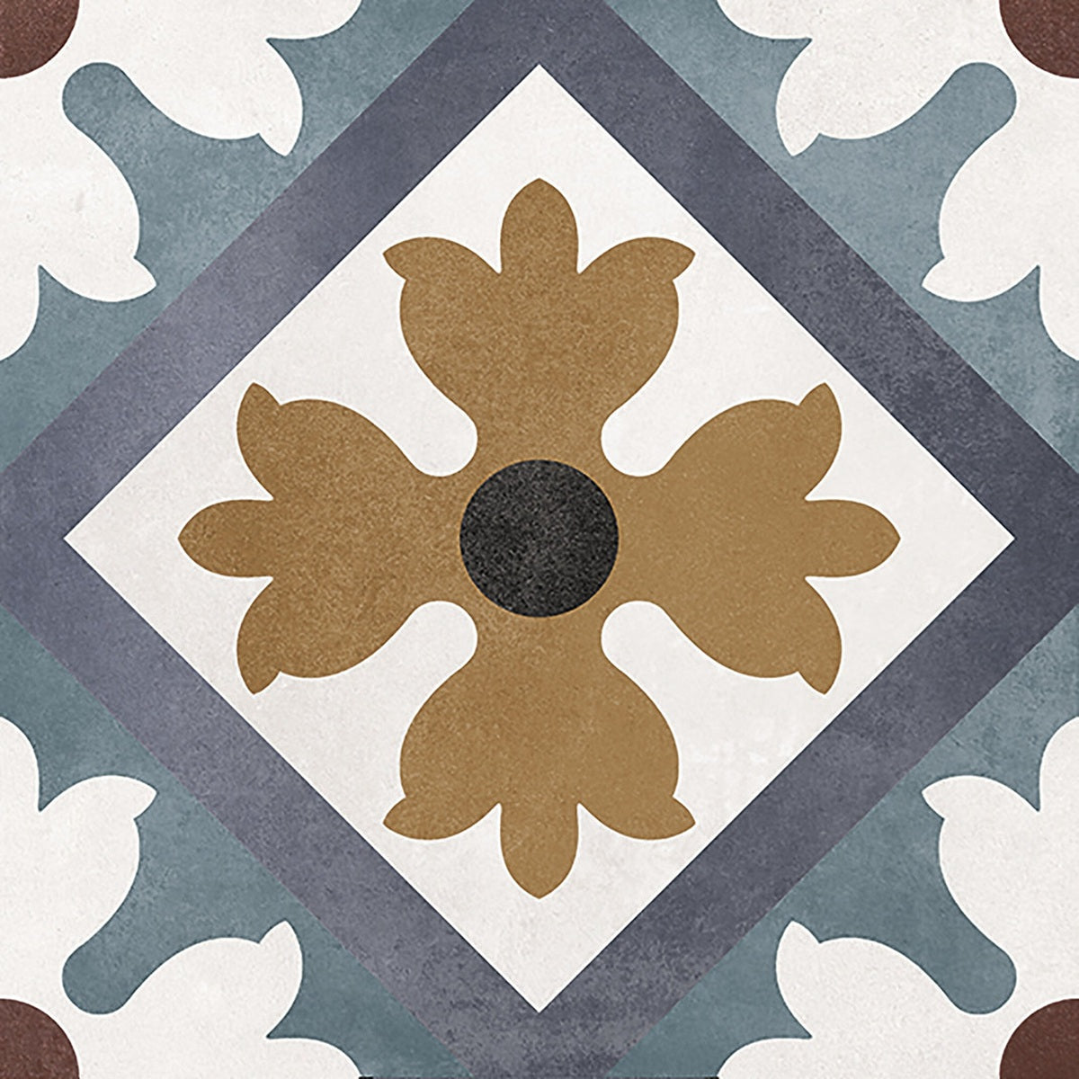 Carrelage Effet Carreau de Ciment Floriane Carole 15x15 cm