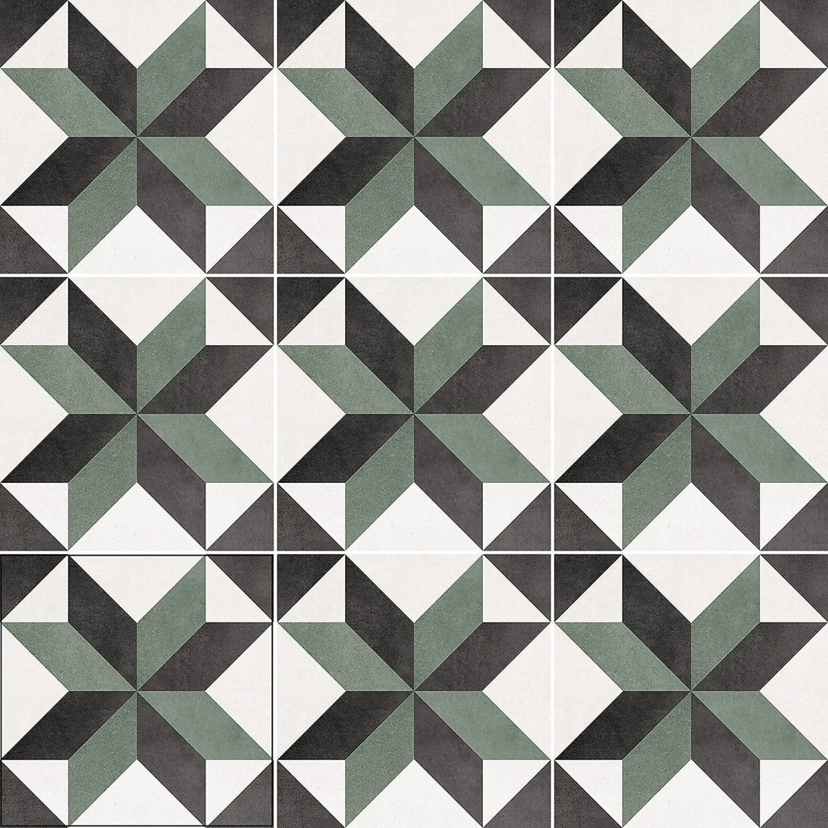 Carrelage Effet Carreau de Ciment Floriane Celin 15x15 cm