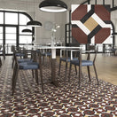 Carrelage Effet Carreau de Ciment Floriane Morgan 15x15 cm15x15 cm Boite de 0.59 m²