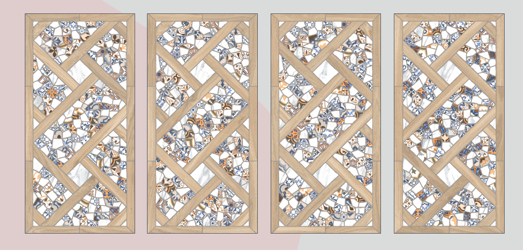 Terrasse Decor Relieve Gaudi Mat