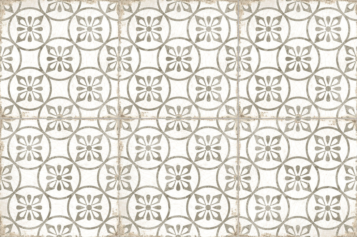 Carrelage Effet Carreau Ciment Grafton Capel Taupe 20x20 cm de Nanda Tiles