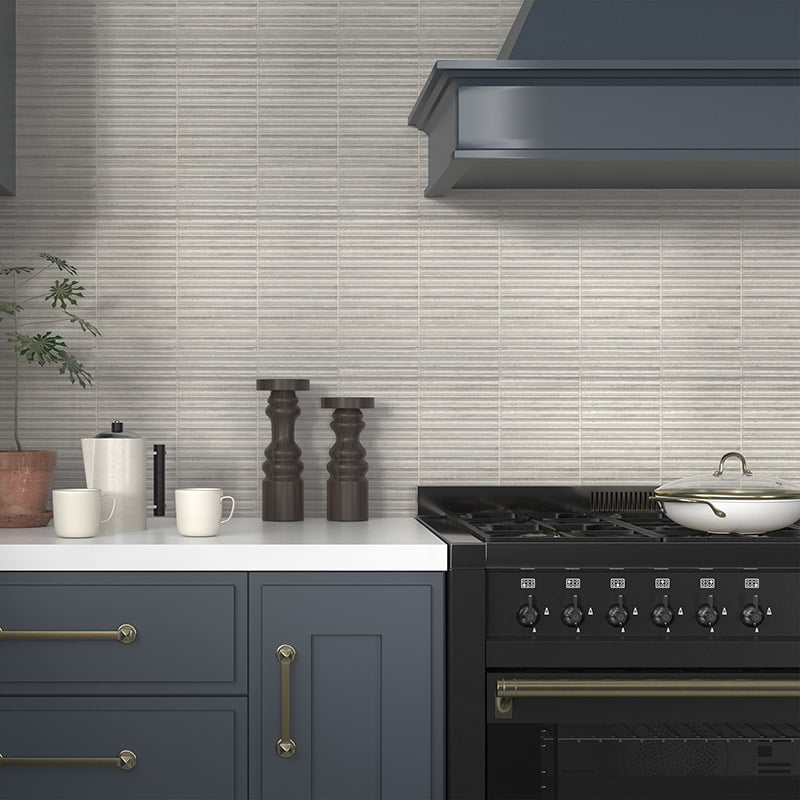 Carrelage Effet Zellige Etna 15x30 cm de Mainzu15x30 cm  Boite 0.90 m² / Etna Grey