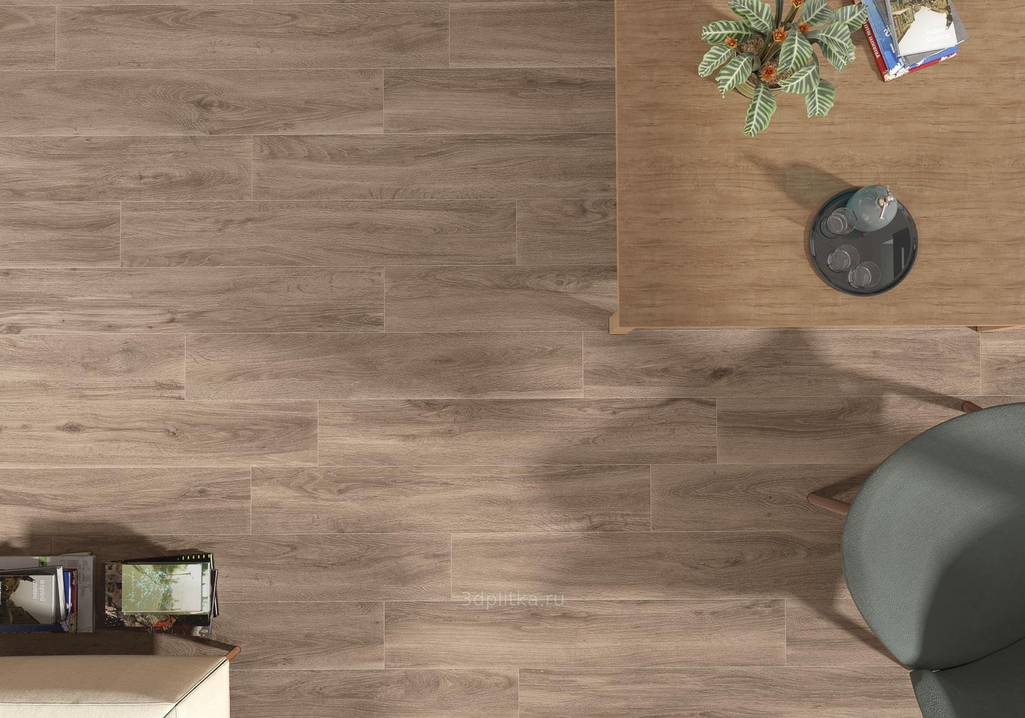 Effet Parquet Kootenai Mat ou antidérapant (7 coloris)