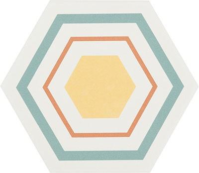 Hexagonal sol et mur Boom Décors (8 coloris)