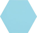 Hexagonal sol et mur Uni Boom (7 coloris)Island Boîte 0,402 m²