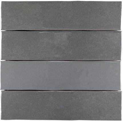 Faience Murale Zelij Gris Oscuro 5x20 cm de Cevica