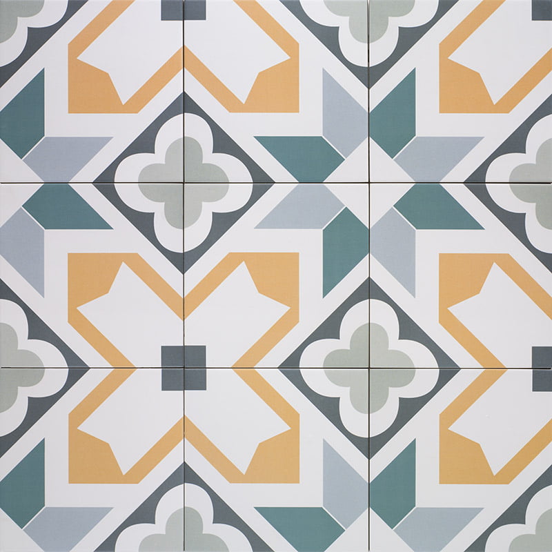 Echantillon Carrelage Normandy 20x20 cm (9 decors)