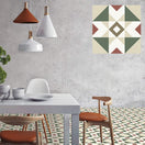 Carrelage Effet Carreau de Ciment Kompas Lex 20x20 cm de Nanda Tiles20x20 cm Boite 0.52 m² / Kompas Lex