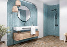 Carrelage Effet zellige Amalfi 7,5x30 cm de MainzuBoite de 0.50 m² / Amalfi Laguna