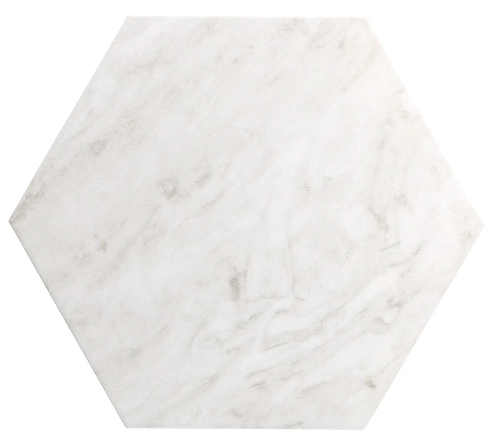 Echantillon Carrelage Hexagonal Lancaster ( 6 coloris)Calacatta