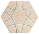 Echantillon Carrelage Hexagonal Lancaster ( 6 coloris)Jungle