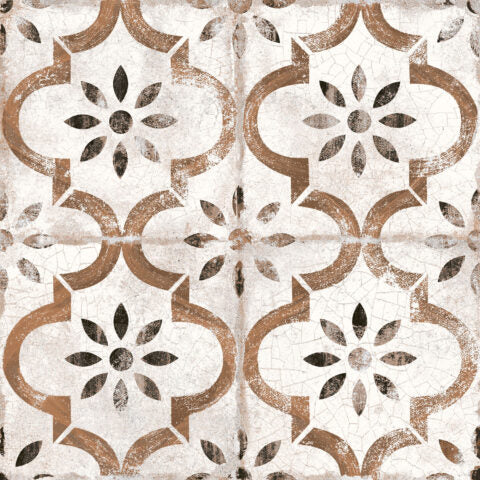 Carrelage Effet Carreau De Ciment Pre Leeds Cotto 45x45 cm de Prissmacer