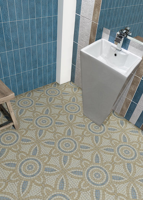 Carrelage Effet zellige Amalfi 7,5x30 cm de Mainzu