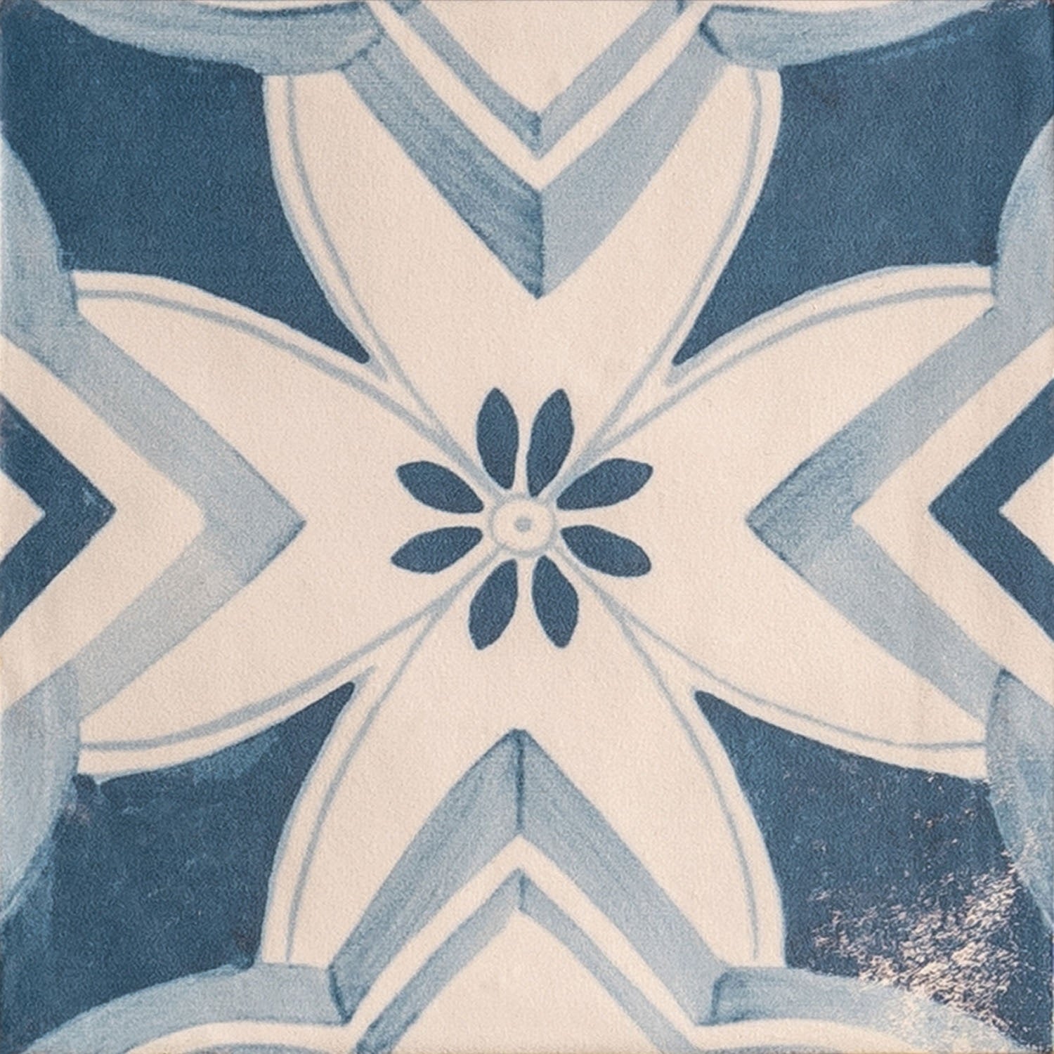 Carrelage Effet Carreau de ciment Marlow Carolina 11,5x11,5 cm de Nanda Tiles