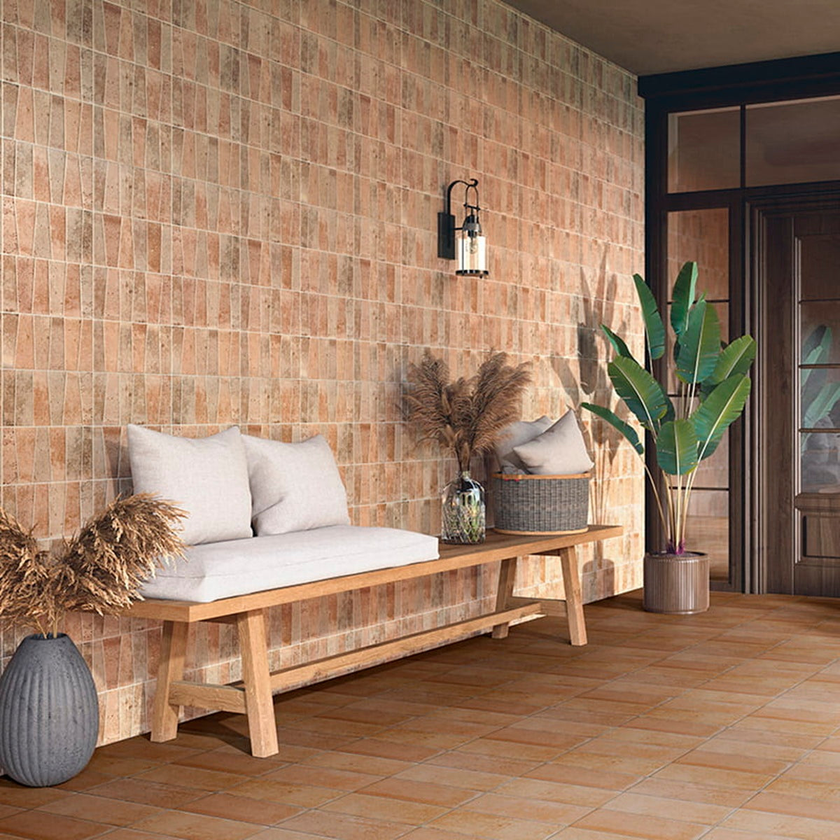 Carrelage Effet Pierre Trapez Mix 15x30 cm de Mainzu