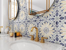 Faience Murale Effet Zellige Decor Nazari 15x15 cm de Mainzu (10 coloris)15x15 cm Boite de 1 m² / Mudejar