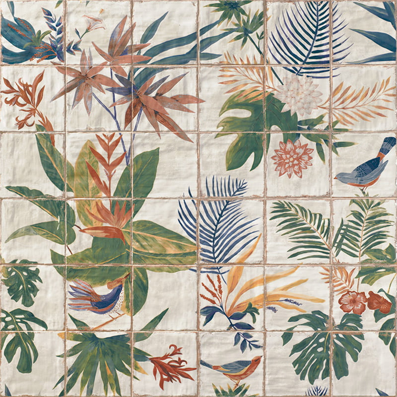 Echantillon carrelage Decor Sonata 20x20 cm