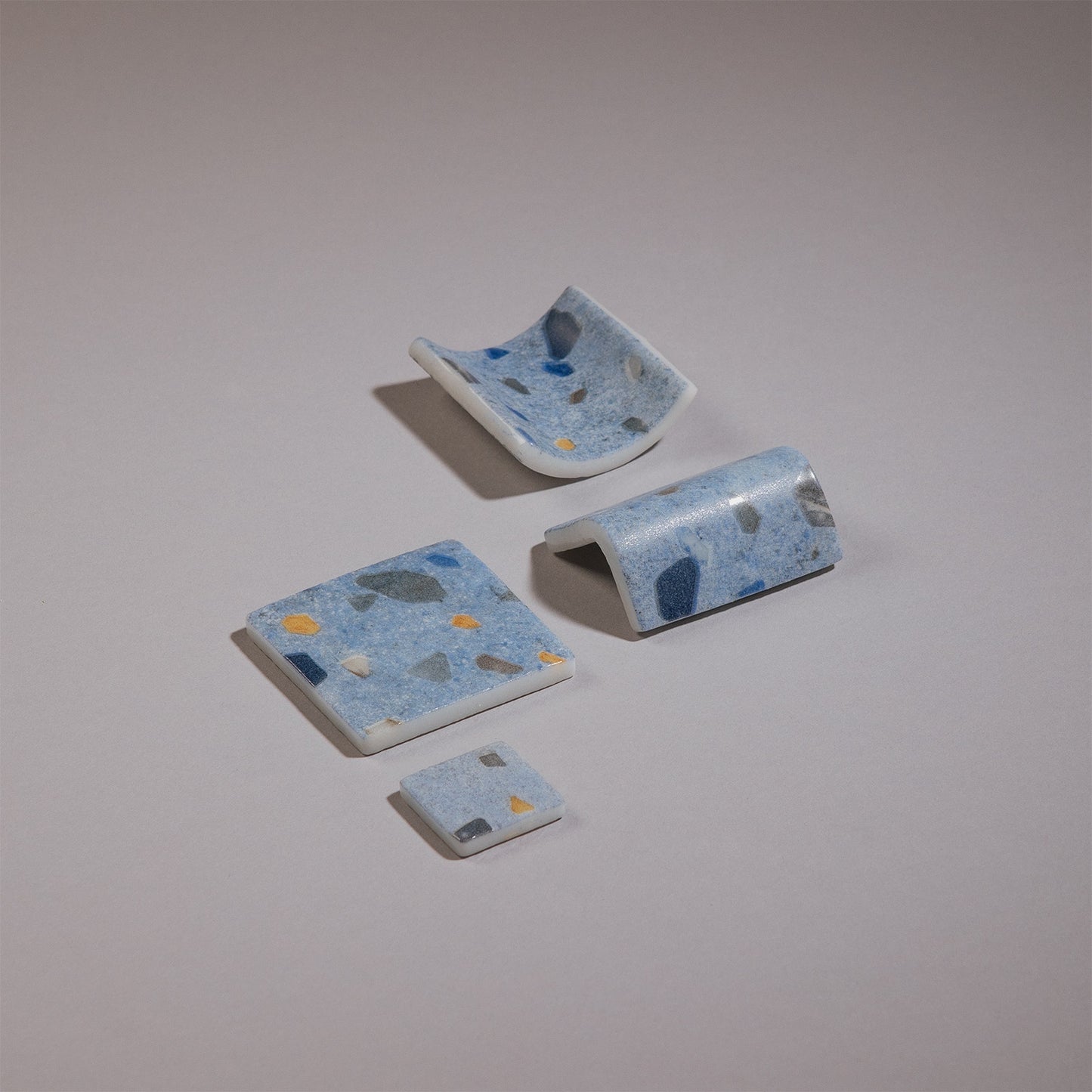 Mosaique Emaux de verre Terrazzo Sea 2,5x2,5 cm de Ezarri