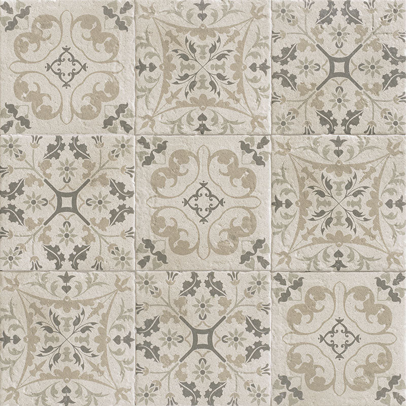 Echantillon carrelage Optym Norland 20x20 cm (6 decors et 4 unis)Hans