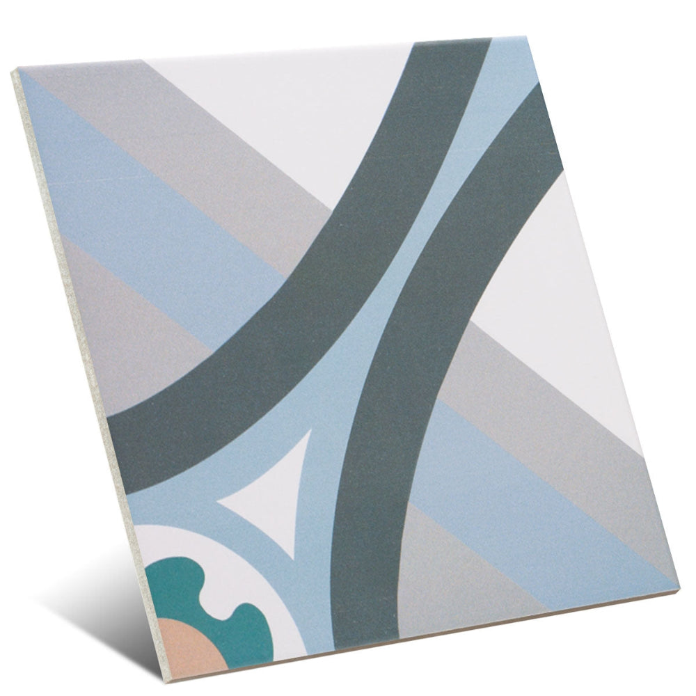 Carrelage Effet carreau de ciment Normandy Yport 20x20 cm de Mainzu