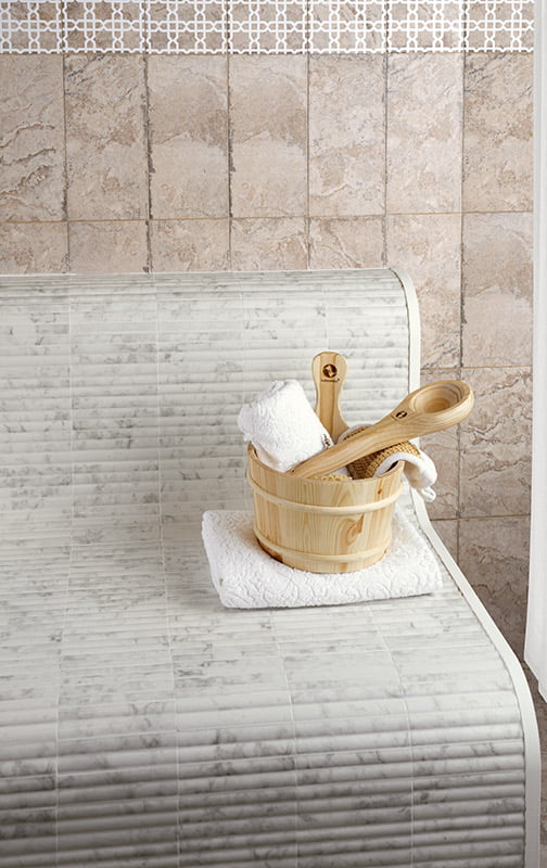 Carrelage Effet Zellige Wynn Marble 15x30 cm de Mainzu