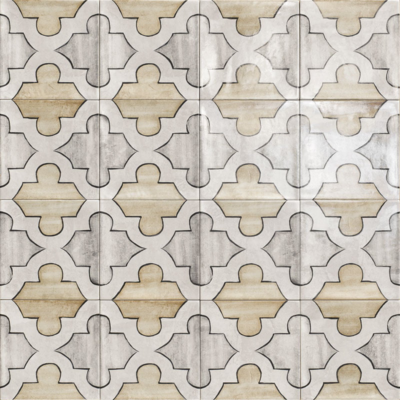 Faience Murale Effet Zellige Decor Nazari 15x15 cm de Mainzu (10 coloris)
