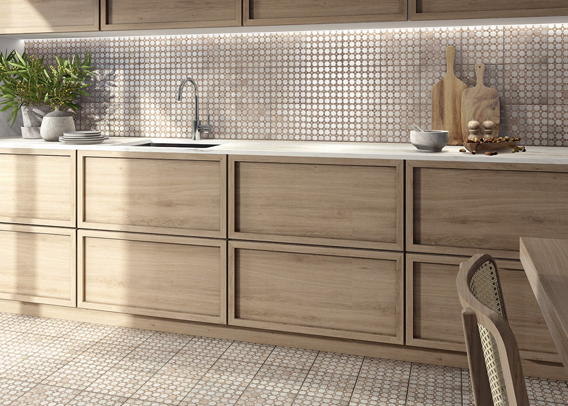 Carrelage Decor Mosaic Arabian Riyad 20x20 cm de Mainzu