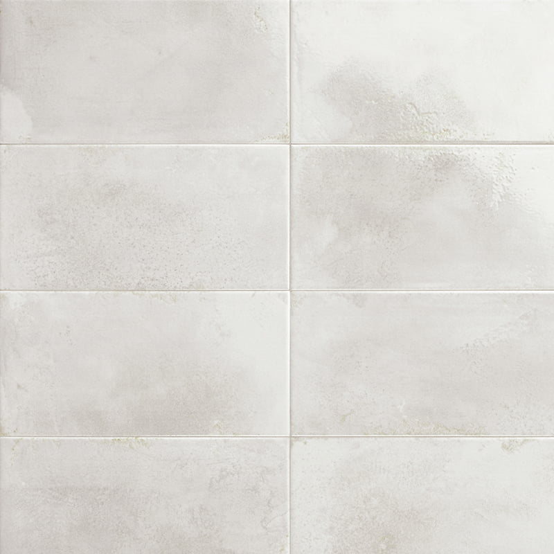 Carrelage Effet Zellige Riviera Blanc 15x30 cm de Mainzu