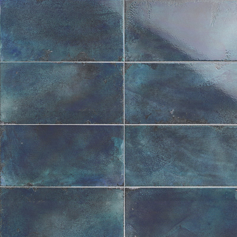 Carrelage Effet Zellige Riviera Marine 15x30 cm de Mainzu