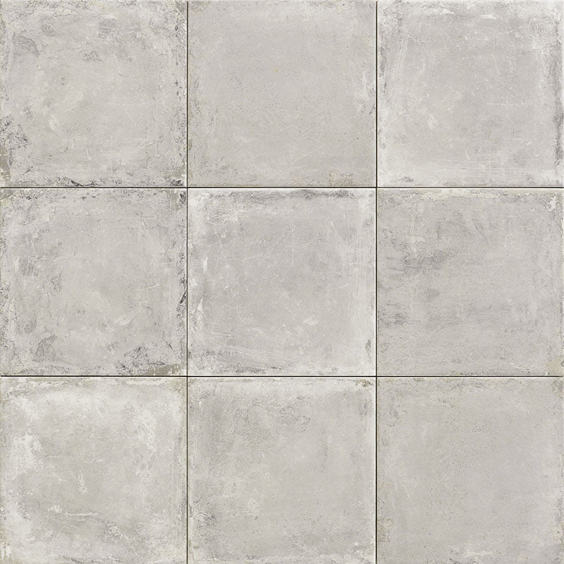 Carrelage Effet carreaux de ciment vieilli Canaletto Bianco 20x20 cm de Mainzu