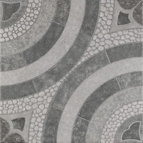 Carrelage Terrasse Effet Pierre Segovia Gris 45x45 cm de Prissmacer