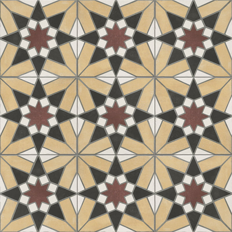 Carrelage Effet Carreau de Ciment Sevilla Honey 20x20 cm de Mainzu