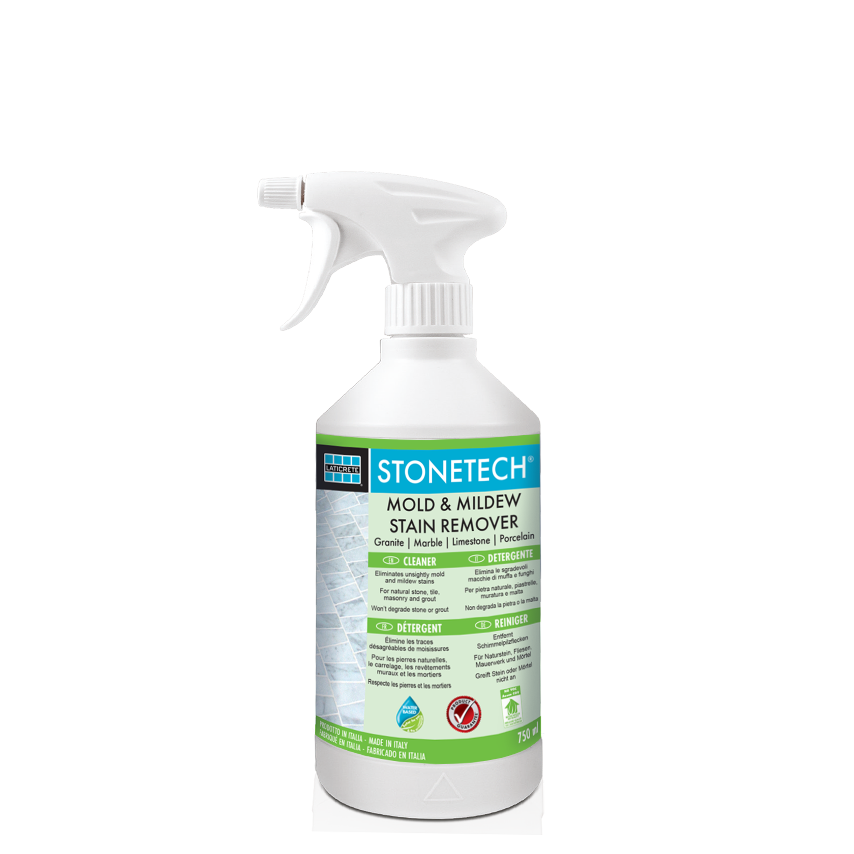 Nettoyant pour les taches de moisissure et de Mildew Stonetech Mold et Mildew Stain Remover de Laticrete